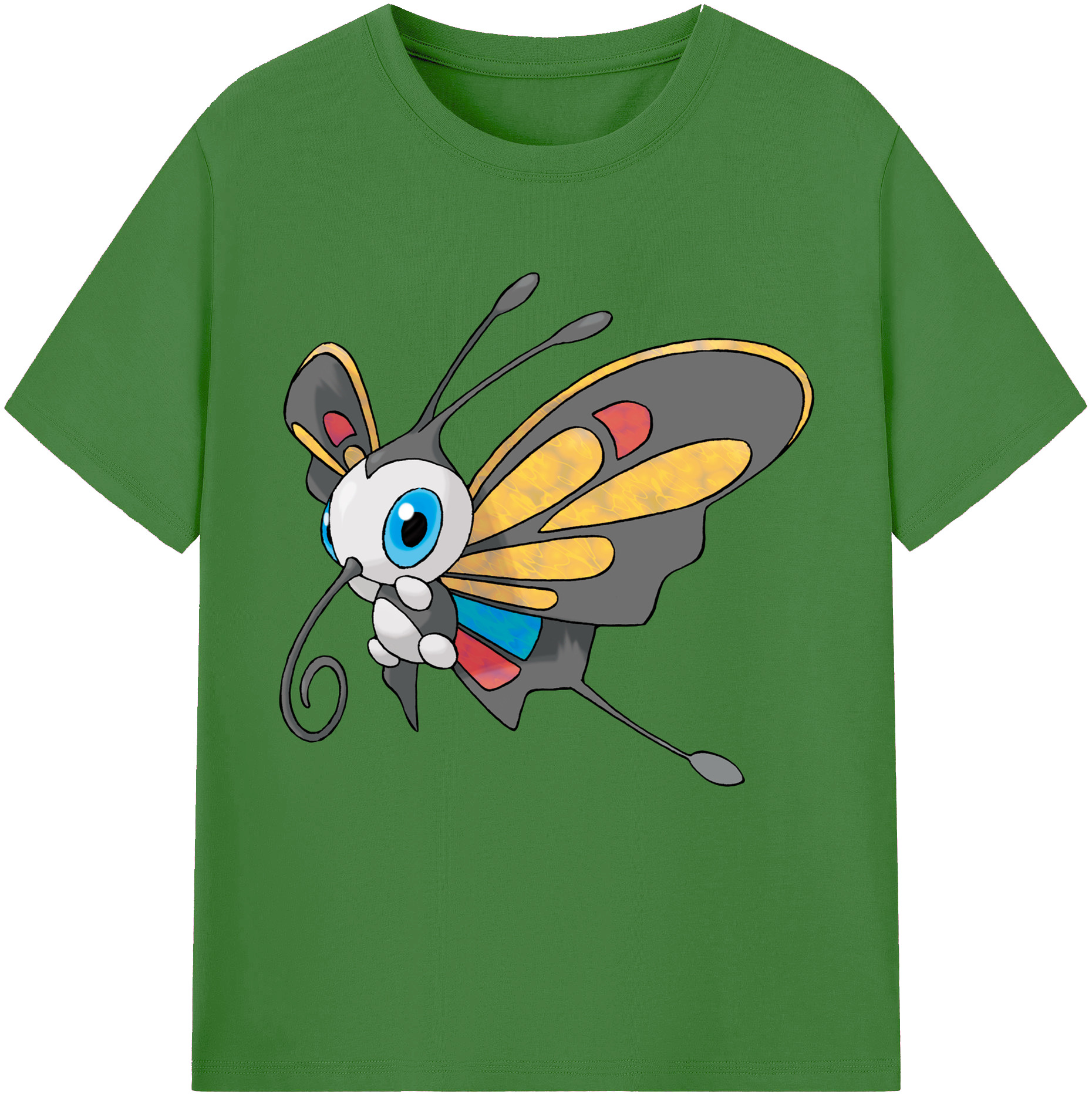 （画像用） ポケットモンスター Pokémon レディースカジュアルプリントTシャツ（綿100％）